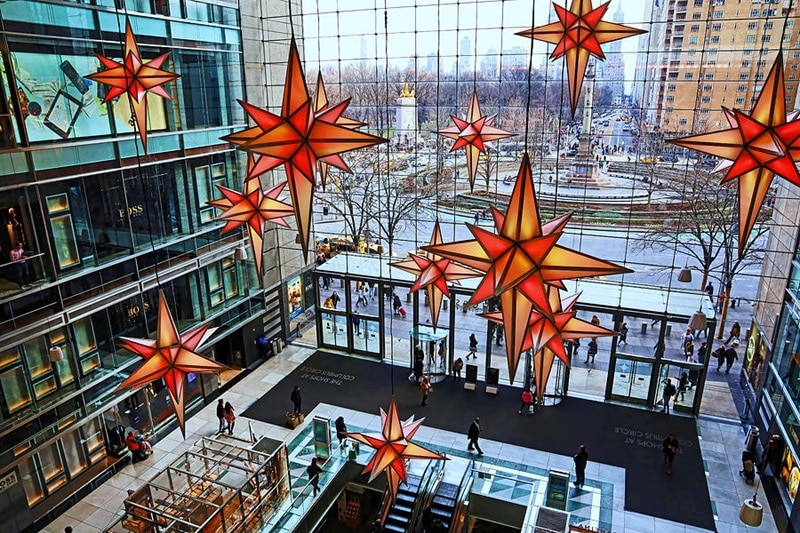 Shopping The Shops at Columbus Circle em Nova York